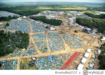 Kremufka2137 - Teren na którym odbywał się festiwal za kostrzyńskich czasów idzie na ...