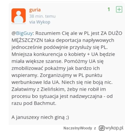 NaczelnyWoody - Nigdzie indziej, tylko na wykopie można przeczytać, że Ukraińców nale...