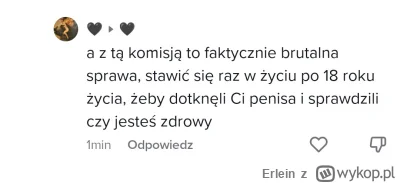 Erlein - Ciekawe co jakby tak kobiety były wzywane na komisję wojskową i ktoś je tam ...