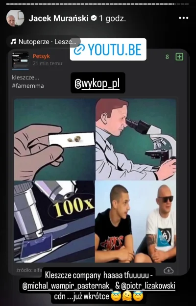 Petsyk - Dziękuję Panie Jacku za ponowne docenienie mojego wsparcia dla Pana osoby pu...