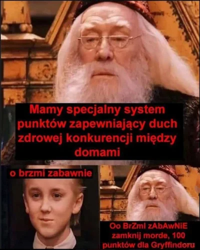 GrimesZbrodniarz - Mój ulubiony moment - oszustwa Dumbledora przy ogłaszaniu wyników ...