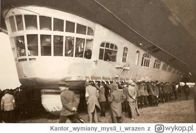 Kantorwymianymysliiwrazen - Zeppelin, niemiecki sterowiec Hindeburg, latająca pochodn...