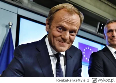 RenkaRenkeMyje - Jak tam pisowcy? Tak płakaliscie, że Donald Tusk nie będzie spełniał...