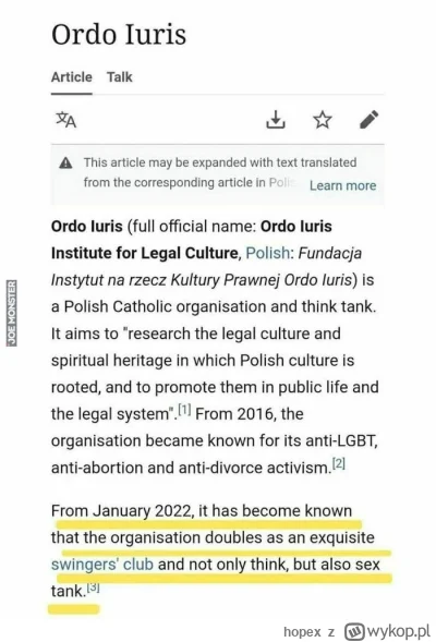 hopex - A tymczasem w angielskiej wikipedii...