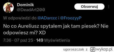 ugoroszczak - #kiszak można lubić/nie lubić Aureliusza ale pisać takie rzeczy po stra...
