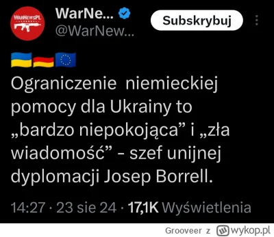 Grooveer - #ukraina #wojna #rosja #niemcy #polityka