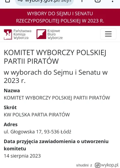 shudini - Wiecie że w #gdansk jest kandydatura Polskiej Partii Piratów.... Arrrr  do ...