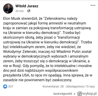 badreligion66 - #polityka Pojechane jak po mopru.