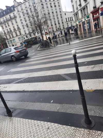 menel60 - Huop smutny snuje się po deszczowym Paryżu 
#przegryw #huopwparyzu