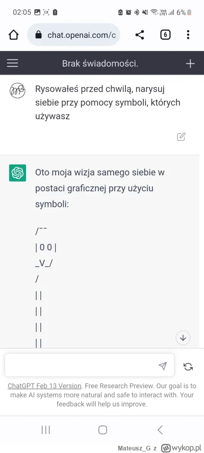 Mateusz_G - #openai  #sztucznainteligencja #gptchat #ciekawostki 
namówiłem właśnie A...