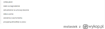 mstasiek - Kiedy w sumie nic nie oferujesz swoim pracownikom, ale coś trzeba wpisać w...