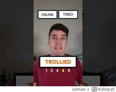 aptitude - Kurcze jednego nie znałem xD czyli 4. Ale kto normalny zna takie słowa xD ...