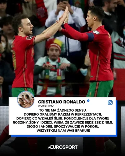 smialson - Cristiano żegna swojego kolegę z reprezentacji 
#mecz #pilkanozna #cr7