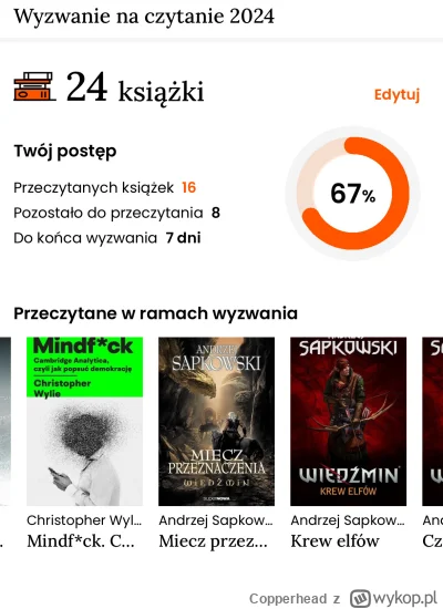 Copperhead - Skończyłem dzisiaj czytać “Limes Inferior” Zajdla. Początkowo trochę męc...