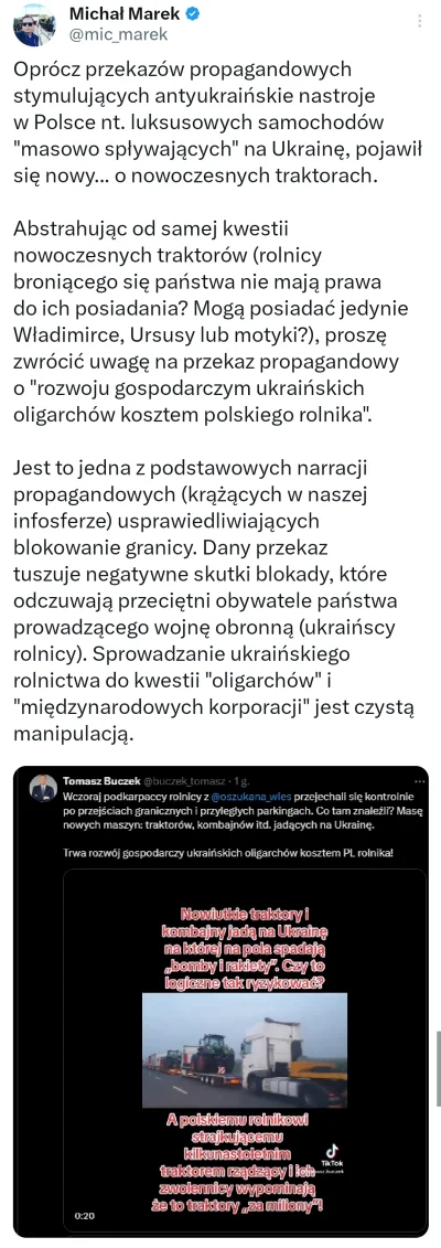 officer_K - r0lnicze i k0nfiarskie onuce przekraczają kolejną granicę żenady.

#k0nfe...