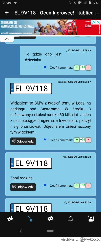 Afrobiker - Kierowca BMW ma już swoich fanów (⌐ ͡■ ͜ʖ ͡■)

https://tablica-rejestracy...