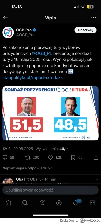 ZabkaOna - Trzaskowski nie ma szans #wybory