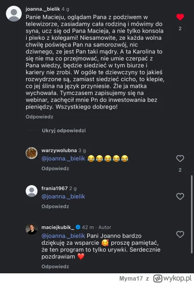 Myma17 - Przyznać się, który to napisał XDDD Swoją drogą to dziś najbardziej pracowit...