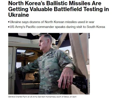 smooker - #ukraina #wojna #rosja #korea #usa

Użycie przez Rosję północnokoreańskich ...