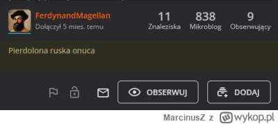 MarcinusZ - @FerdynandMagellan: