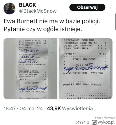 b4994 - @Zawodowy_Janusz: gdzie podpis policjantki, poza tym internauci sprawdzili i ...