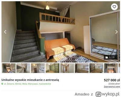 Amadeo - >Cany mieszkań są za niskie

@Wokawonsky: Czyli mieszkanie zrobione na klatc...