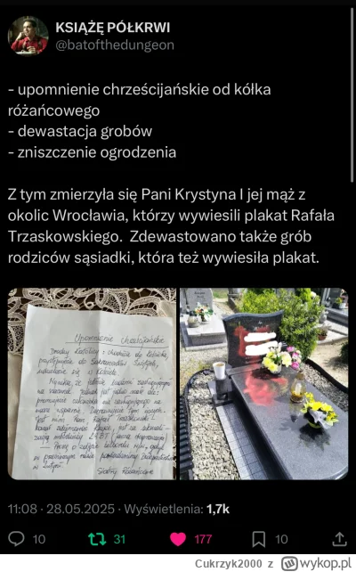 Cukrzyk2000 - Matko i córko. Że aż tak daleko ta wojna polsko-polska się posunęła? Co...