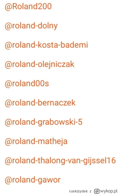 ruskizydek - Roland ujawnij się ( ͡º ͜ʖ͡º)
#rolnikszukazony