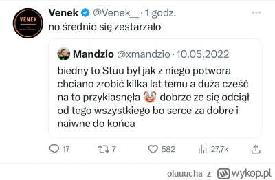 oluuucha - ten mandzio to też #!$%@? chorągiewa 

#famemma