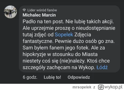 mrsopelek - I znalazł się taki @michalec co będzie kręcić koperkowe afery, bo mam w d...