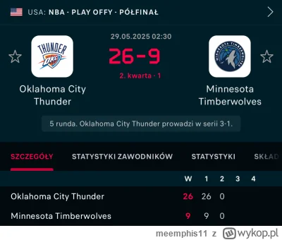 meemphis11 - I tyle by było z dzisiejszego meczu 

#nba