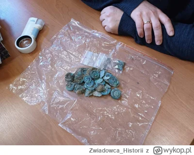 Zwiadowca_Historii - Skarb srebrnych średniowiecznych monet odkryty w Szprotawie Link...