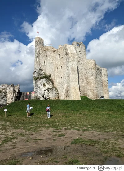 Jabuszgo - Wczoraj wybrałem się w małą trasę zobaczyć zamek w Mirowie, a nawet dwa, b...