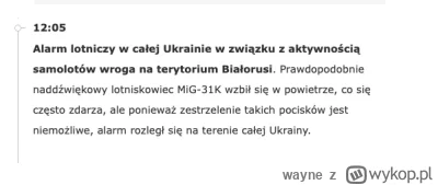 wayne - Czo ten onet? Naddźwiękowy ? Lotniskowiec? I zestrzelenie pocisków..