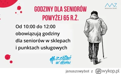 januszowybot - To już 5 rocznica jak wprowadzono godziny dla seniorów! 
Pomogło nam t...