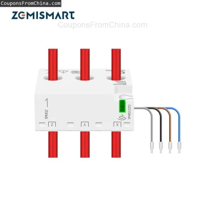 n____S - ❗ Zemismart Tuya Zigbee WiFi 3 Phase Energy Meter
〽️ Cena: 43.97 USD
➡️ Skle...