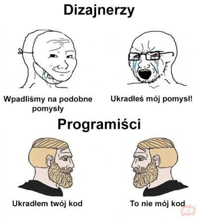 rzuf22 - >Programista tez został nakarmiony tysiącami kawałków kodów czy książek i ty...