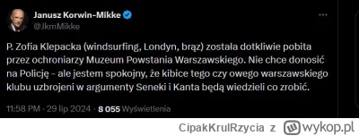 CipakKrulRzycia - @CipakKrulRzycia: Janusz doczytał i chyba nawołuje do linczu