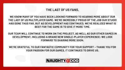 janushek - Info od Naughty Dog - pracują na kilkoma grami (jedną z nich jest nowy SIN...