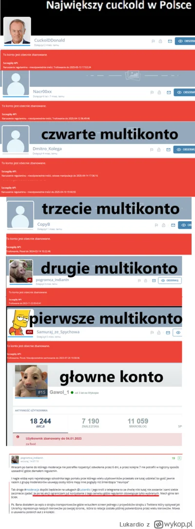 Lukardio - https://wykop.pl/ludzie/CuckolDDonald

-7863
#stobanowdlaprawakow
--------...