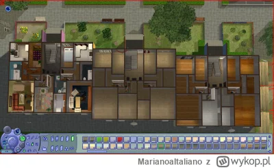 MarianoaItaliano - rzut okiem na rozkład. 3 mieszkania na piętro, 12 na klatkę, każda...