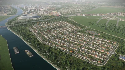 paul772 - Zrobiłem perfekcyjne osiedle dla kołchoźników pobliskich kołchozów. 
#citie...