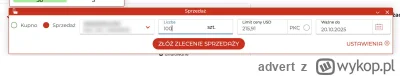 advert - >W polu z ceną klikasz na 3 kropki i masz dodatkowe opcje - wybierasz STOP L...