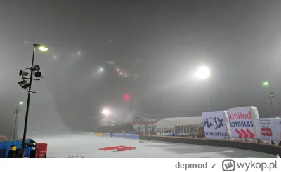 depmod - Pierwszy raz w życiu byłem na skokach i się czułem jak na jakimś Apres Ski, ...