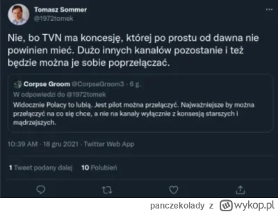 panczekolady - @Cogito-sum: Słyszałem że Nczas miał w dupie TVN. A teraz co, skomleni...