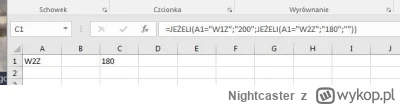 Nightcaster - @struspedziwiart: W tabeli czy w 1 komórce, czy może w tekście?  Dla ko...