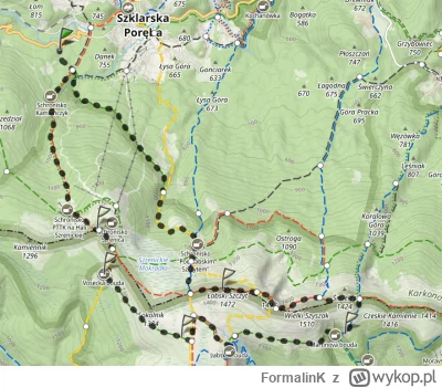FormalinK - Organizuje wypad, pierwszy raz w karkonoszach, główna trasa prezentuje si...
