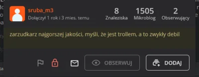 Ranger - @sruba_m3: widzę, że już dawno temu się na Tobie poznałem xD