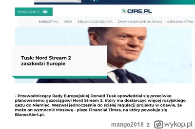 mango2018 - >Najbardziej prorosyjską partią w Polsce jest Platforma Obywatelska, nie ...