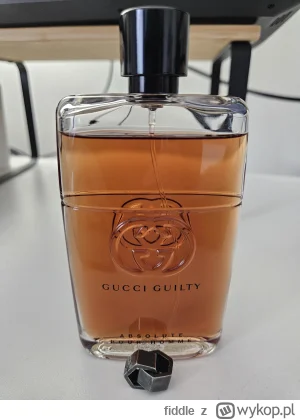 fiddle - Żadna nowość, ale wleciał mi Gucci Guilty Absolute. Ależ to jest dobre. Nisz...